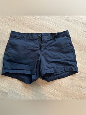 Old Navy Navy Blue Women's Chino Shorts